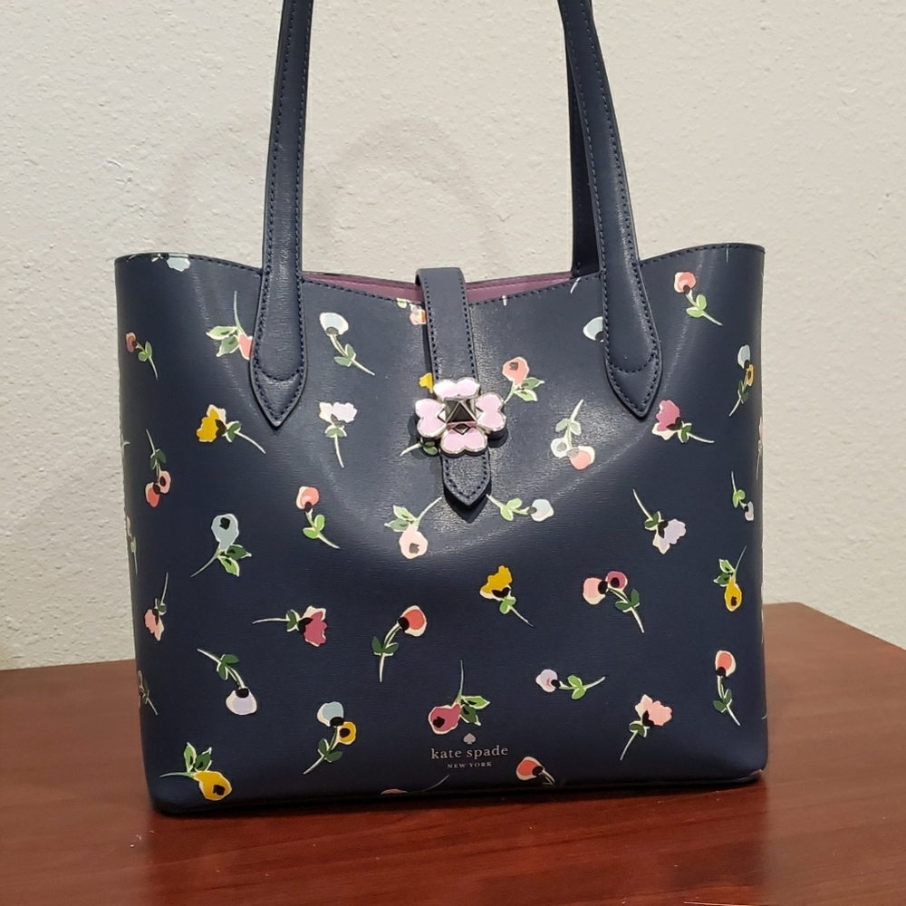 Wildflower Floral Kate Spade Kaci Small Tote
